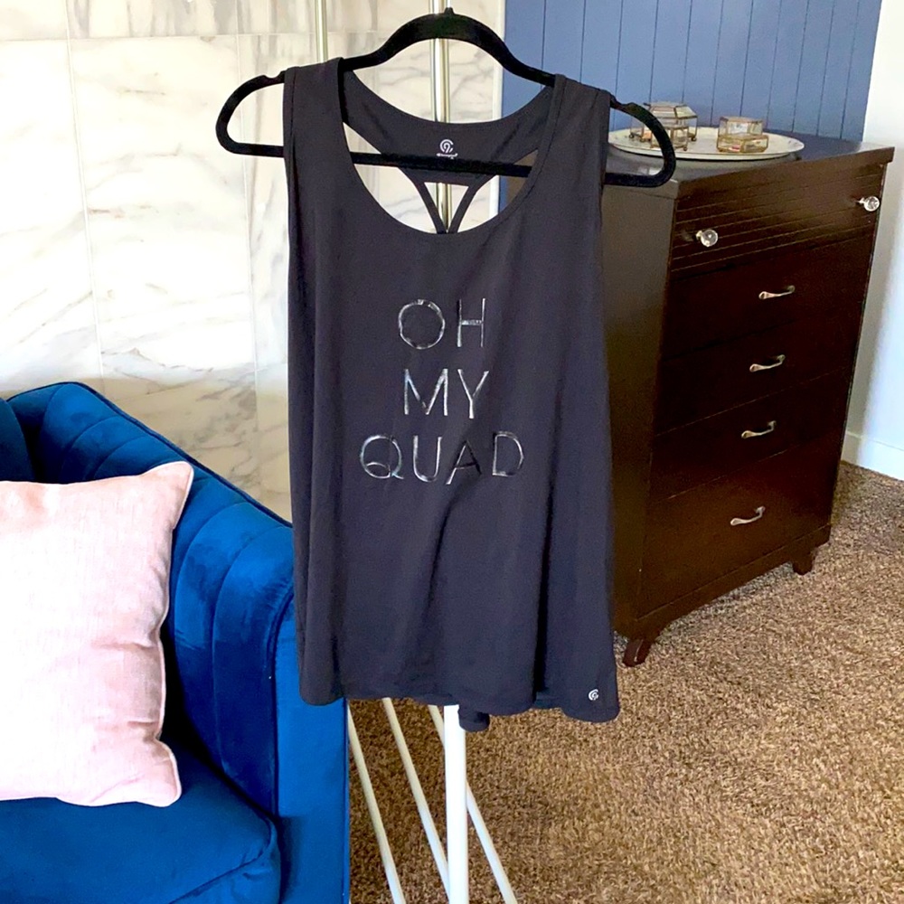 Champion “Oh My Quad” Razorback workout tank